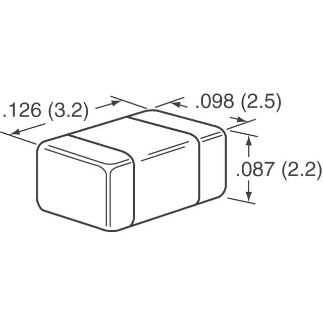 C3225X7R2E154M200AA TDK Corporation  Ceramic Capacitors